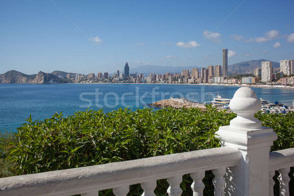 Benidorm balcon del Mediterraneo Stock photo © artjazz
