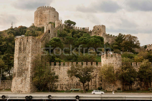 Rumeli Fortress in Istanbul, Turkey. Stock photo © artjazz