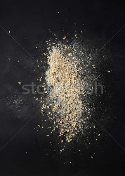 Stock photo: Sprinkled flour over background