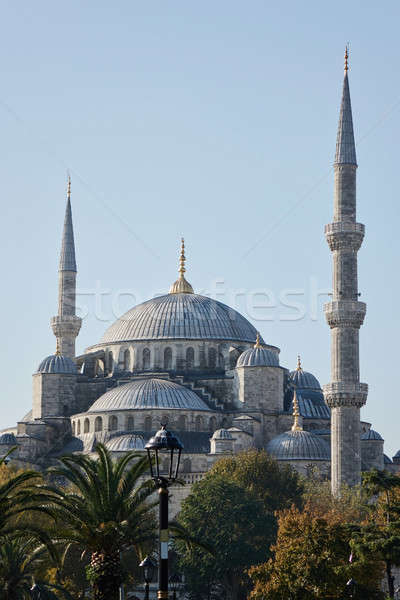 синий мечети Стамбуле Турция известный здании Сток-фото © artjazz