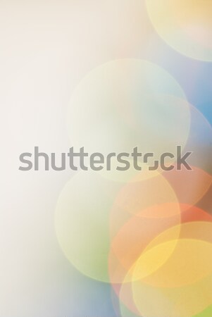 Color lights blur background with natural bokeh Stock photo © artjazz