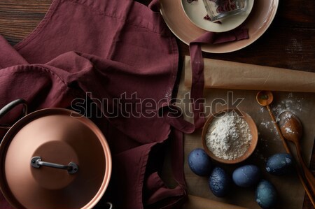 Process of cooking Stock photo © artjazz