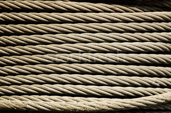 metal rope texture Stock photo © artjazz