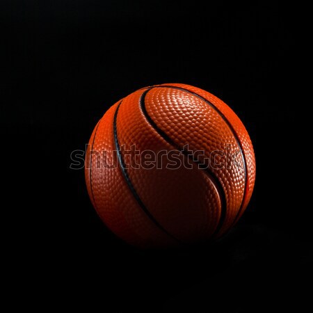 Foto stock: Baloncesto · pelota · aislado · negro · textura · deporte