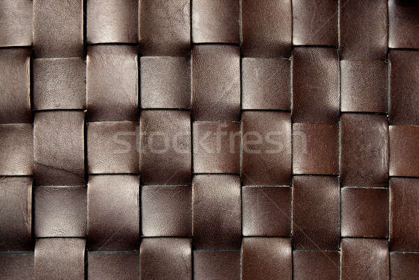 темно коричневый кожа текстуры стены аннотация Сток-фото © artjazz