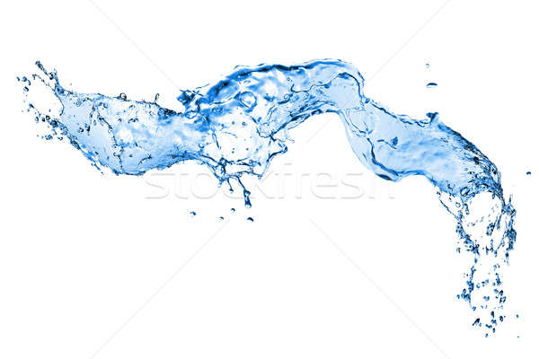 Foto stock: Resumen · aislado · blanco · agua · naturaleza