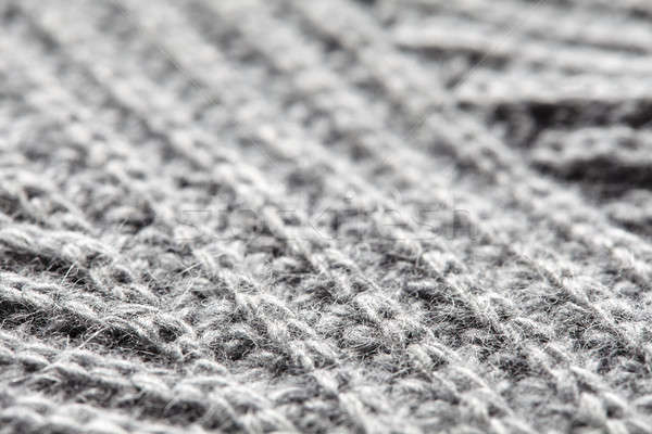 Foto d'archivio: Grigio · lana · texture · strisce · pattern