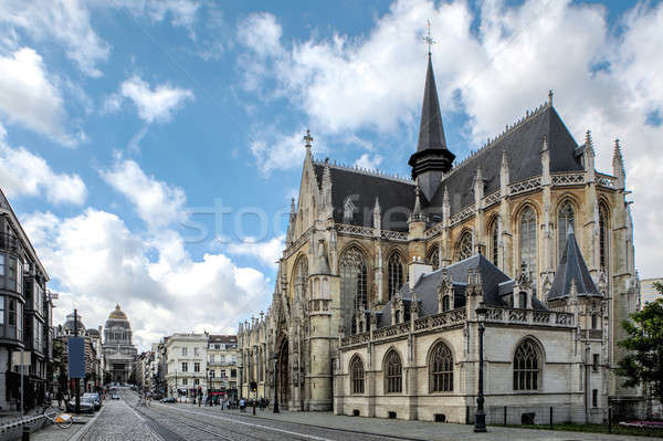 Saint Peter's church in Leuven, Flanders Stock photo © artjazz