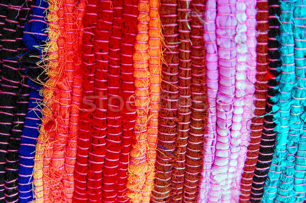color stripped clothes texture Stock photo © artjazz