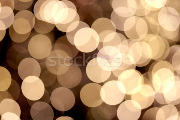 Gold abstract bokeh background Stock photo © artjazz