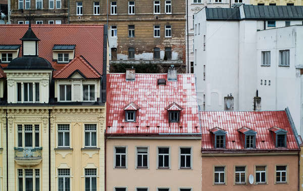 Karlovy Vary houses Stock photo © Artlover