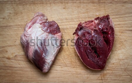 Bárány szívek közelkép fotó egész vág Stock fotó © Artlover