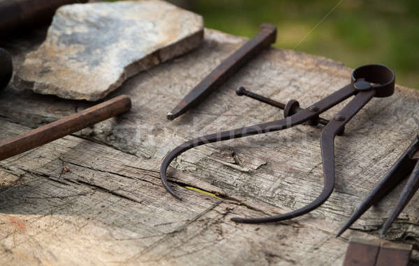 Carpentry tools Stock photo © Artlover