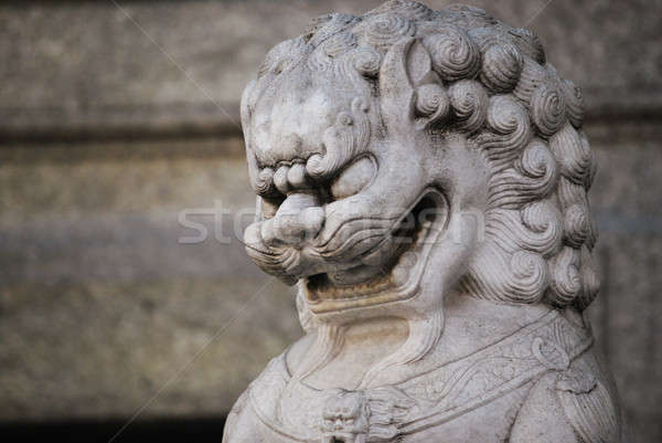 Китайский дракон портрет каменные Лондон улице китайский Сток-фото © Artlover