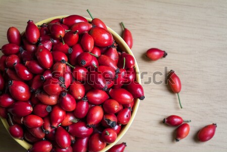 Schüssel Foto gelb voll rot Stock foto © Artlover