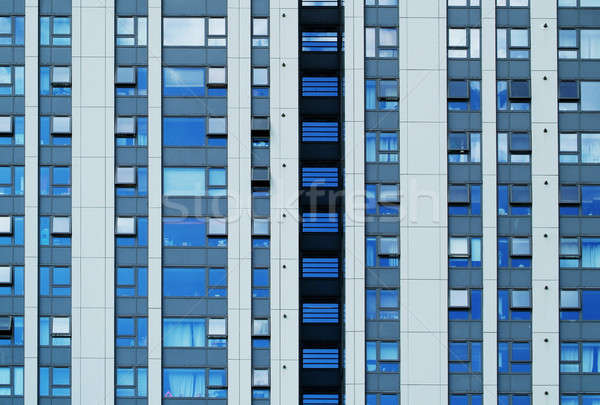 Muster groß Büro Haus Gebäude Stock foto © Artlover