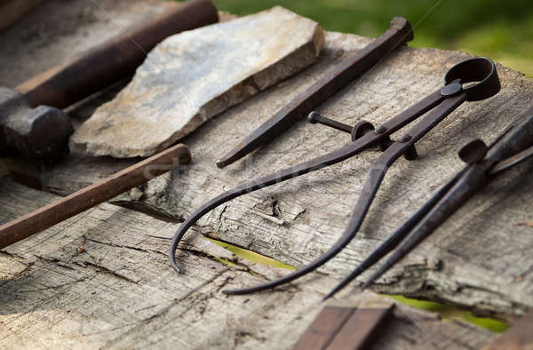 Carpentry tools Stock photo © Artlover