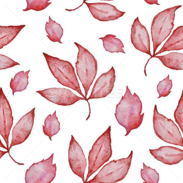 Stock photo: Autumn seamless pattern