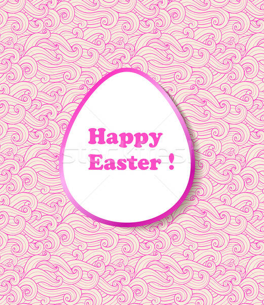 Decorative vector Easter banner Stock photo © Artspace