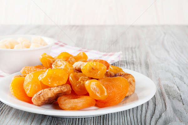 Dried fruts in a plate Stock photo © Artspace