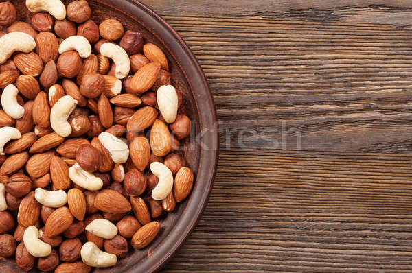 Almond, hazelnut and cashew. Stock photo © Artspace