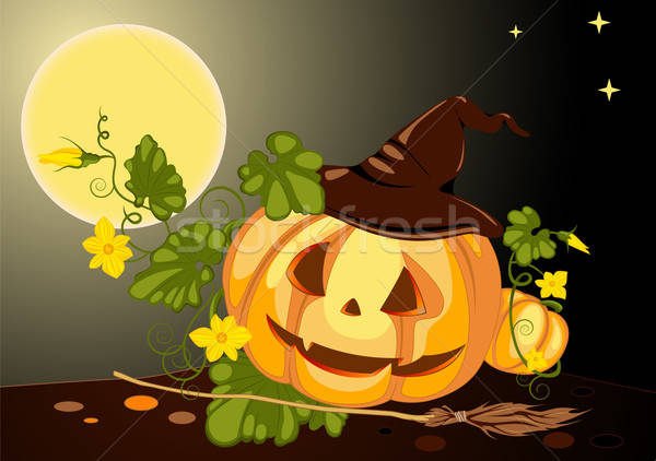 halloween pumpkin Stock photo © Artspace