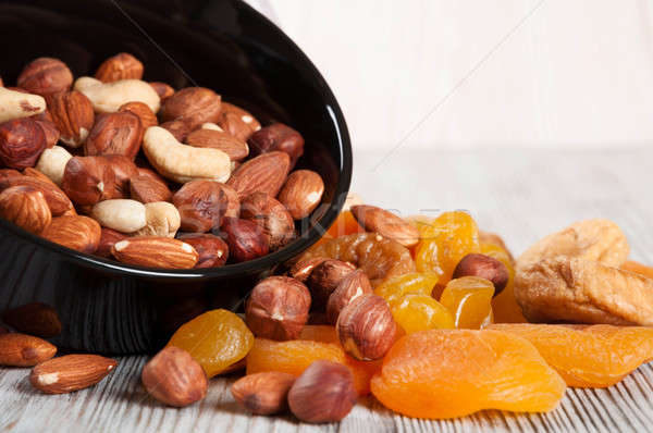 Dried fruits and nuts Stock photo © Artspace