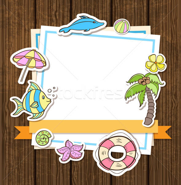 Summer decorative background Stock photo © Artspace