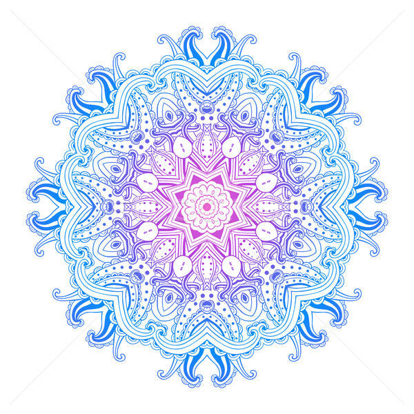 Hand drawn vector mandala Stock photo © Artspace