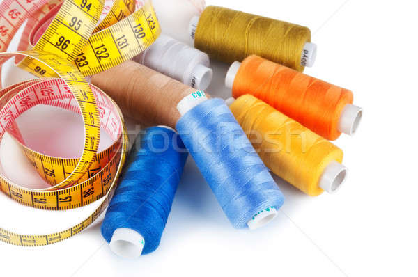 Spools of thread and measuring tape Stock photo © Artspace