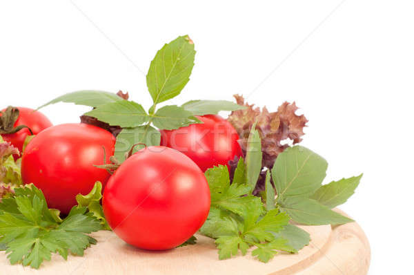 Stock photo: red tomatoes