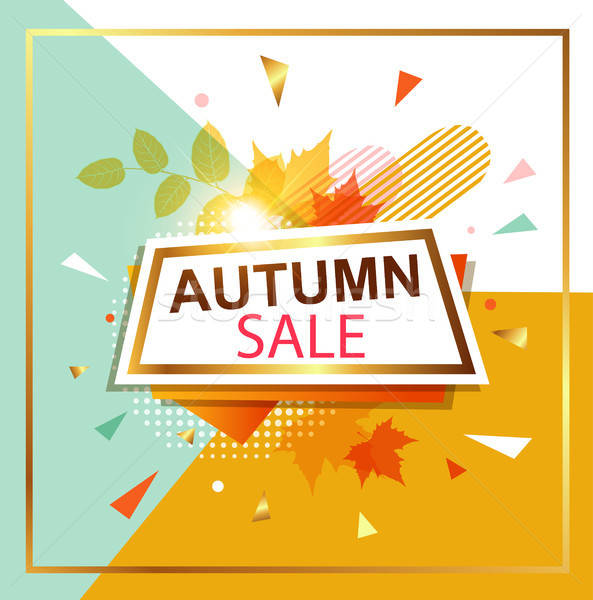 Autumn sale background Stock photo © Artspace