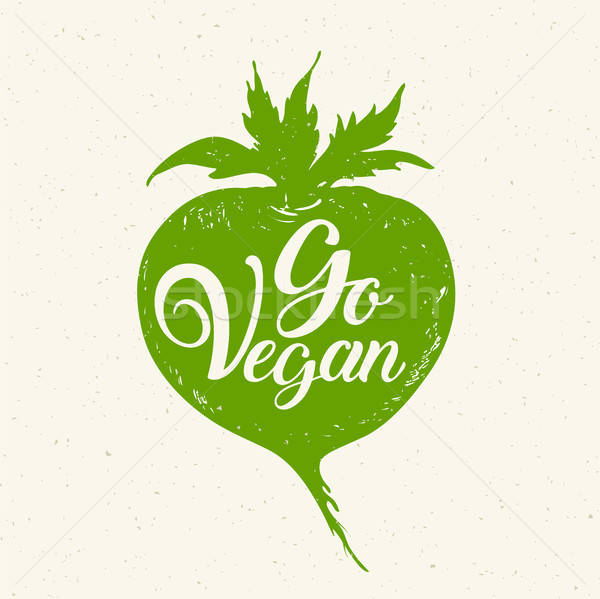 Verde raiz vegetal vegan vegetariano estilo de vida Foto stock © Artspace