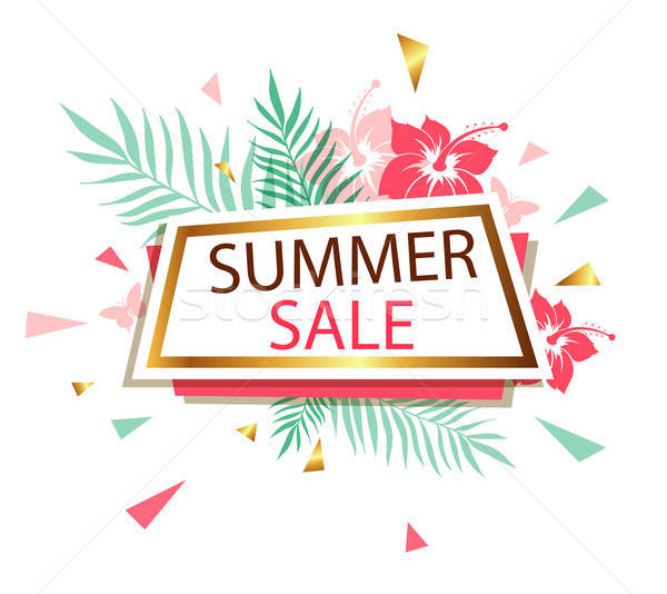 Banner for summer sale Stock photo © Artspace