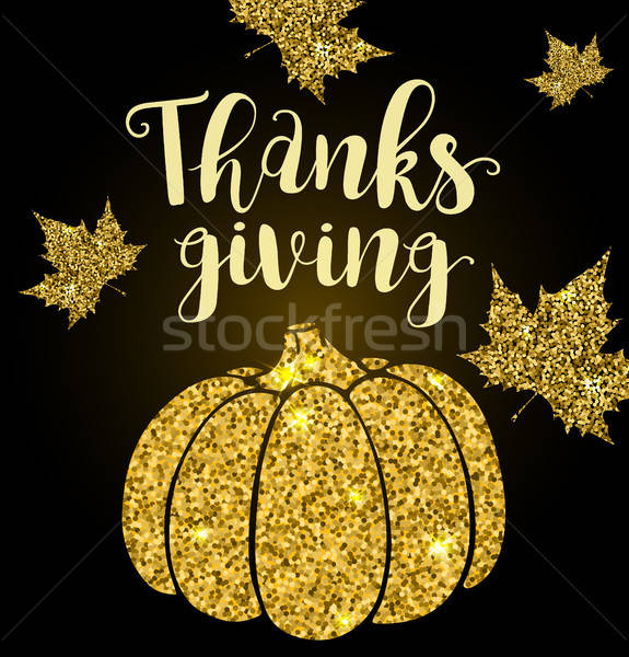 Greeting card for Thanksgiving Day Stock photo © Artspace