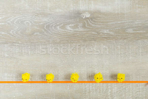Wielkanoc wakacje żółty kolory świetle Zdjęcia stock © artsvitlyna
