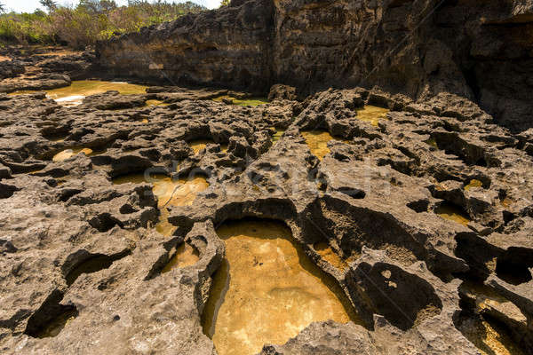 rock formation coastline at Nusa Penida island Stock photo © artush