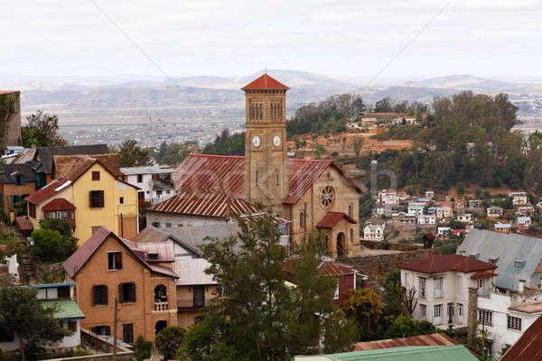 Stock photo: central Antananarivo, Tana, capital of Madagascar