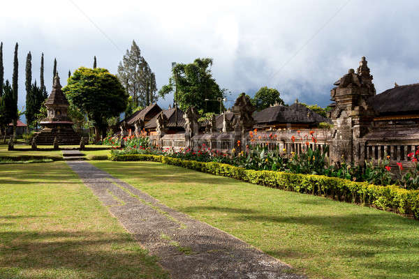 Pura Ulun Danu garden Stock photo © artush