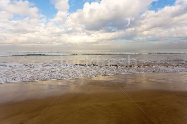 Plaży bali Indonezja rano internautów niebo Zdjęcia stock © artush
