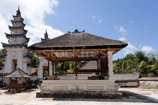 Hindu temple at Pura Sahab, Nusa Penida, Bali, Indonesia Stock photo © artush