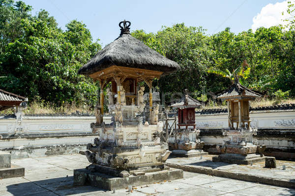 Hindu temple at Pura Sahab, Nusa Penida, Bali, Indonesia Stock photo © artush