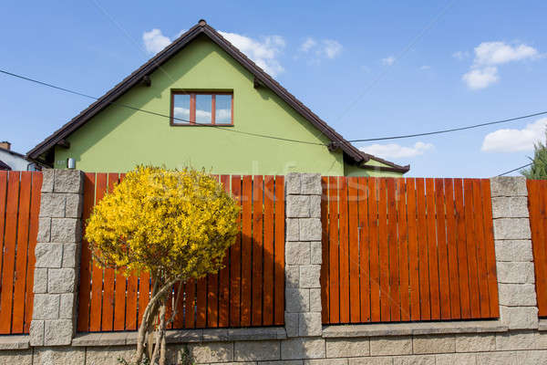 repaired rural house Stock photo © artush