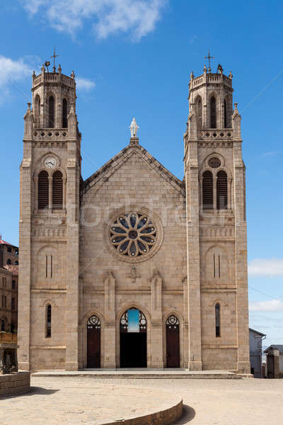 Andohalo cathedral, Antananarivo, Madagascar Stock photo © artush