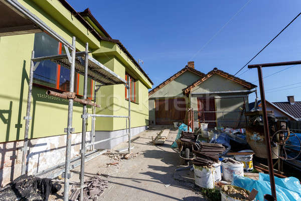 Construction or repair of the rural house Stock photo © artush