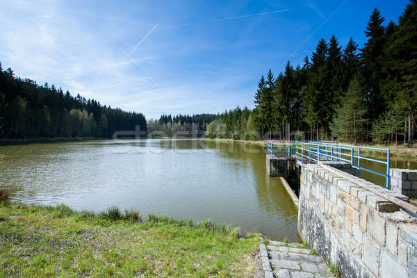 small water reservoir Stock photo © artush