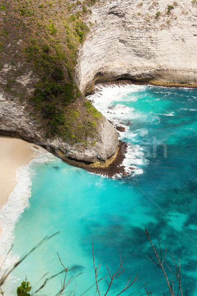 Droom bali punt duiken plaats eiland Stockfoto © artush