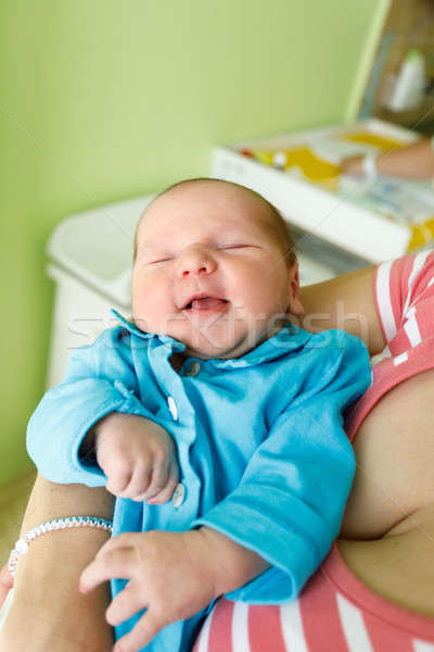 Baby niemowlę szpitala pierwszy Zdjęcia stock © artush
