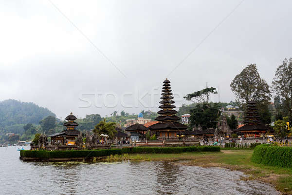 Pura Ulun Danu water temple on a lake Beratan. Bali Stock photo © artush