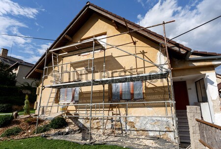Construction or repair of the rural house Stock photo © artush